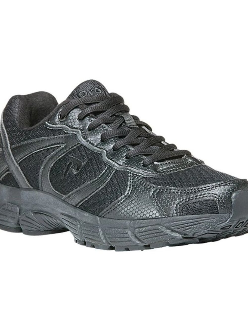 Propet  Men's XV550 Athletic Shoe - All Black  Men Size  10 M  retail $95 NIB
